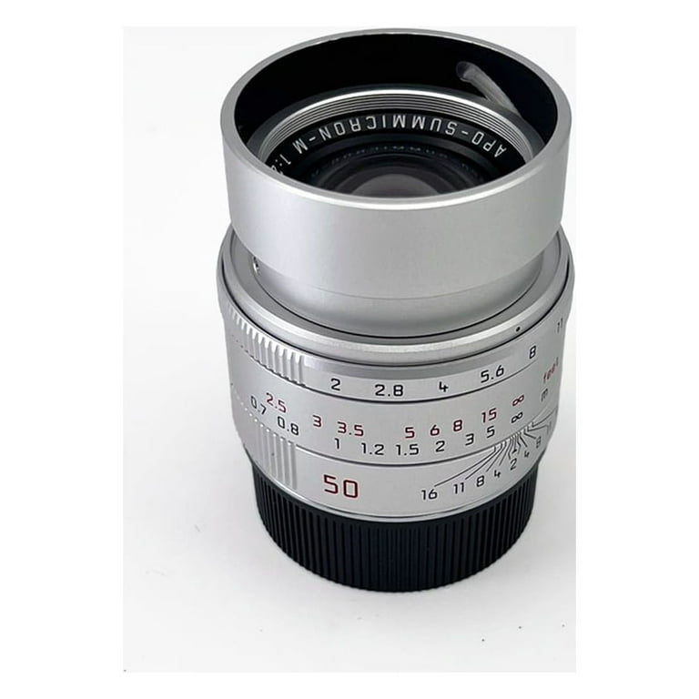 Leica APO-Summicron-M 50mm f/2 ASPH. Lens (Silver Anodized) +