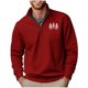 thumbnail image 1 of Blusa y camisa de manga larga con cuello alto para hombre, sudadera con capucha estampada, jersey deportivo con media cremallera, blusa de manga larga con cuello alto para hombre, blusa de poliéster, 1 of 4