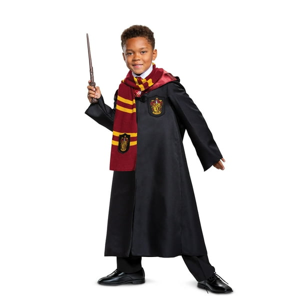 Set de disfraces para niños de Harry Potter con bata, bufanda y corbata