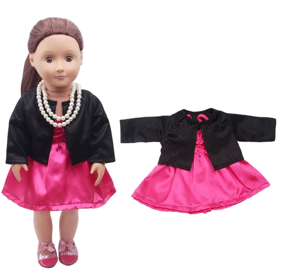 Sunisery Doll Clothes Dress Outfit Clothes Set For 18'' American Girl