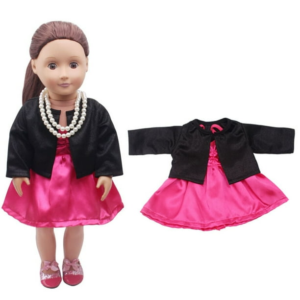 Sunisery Doll Clothes Dress Outfit Clothes Set For 18'' American Girl