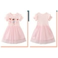 thumbnail image 3 of Emy Dola Toddler Tutu Dress Girls Ruffle Tulle Dresses Summer Party Princess Lace Sundress for 2-7Y, 3 of 6