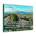 thumbnail image 4 of Scripture Walls As Far As To Bethany Luke 24:50-51 Bible Verse Canvas Christian Wall Art Ready to Hang Unframed, 4 of 9