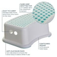 thumbnail image 3 of Dreambaby Step Stool for Kids - Non-Slip Base and Contoured Design for Toilet Potty Training and Sink Use- Aqua, 3 of 11