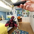 thumbnail image 4 of 1pc Deadpool Acrylic Keychain - Versatile Home & Car Decor, Bag Charm, Christmas Tree Ornament, Halloween Accessory, 4 of 5