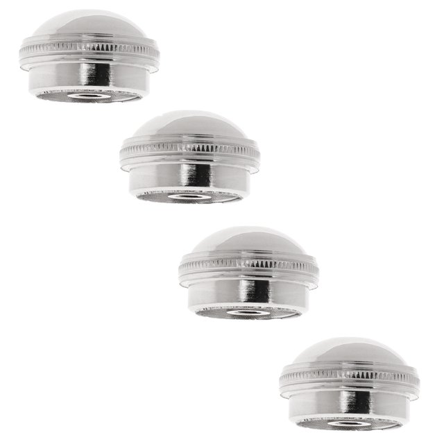 4 Piezas Cabeza de Cabeza Junta Tornillo Tapa Repuestos Piccolo Sunnimix Tapón de rosca de flauta de aluminio