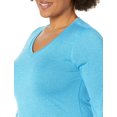 thumbnail image 3 of Hanes T-Shirt à Manches Longues à Col en V pour Femmes Sport Cool DRI Performance, TG, 3 of 4