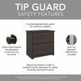 thumbnail image 4 of Bowery Hill 2 Drawer Lateral File Cabinet in Heather Gray - Engineered Wood, 4 of 7
