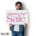 thumbnail image 4 of Valentines Day Sale Vinyl Decal 12 Inch x 16 Inch Weatherproof Heavy-Duty Adhesive Backing | Seasonal Promotions, Gift Ideas, Retail Discounts | Made in USA, 4 of 6