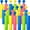 24 Pack, variant on 12 Pack Foam Water Guns, Colorful Foam Squirt Guns Bulk with Long Range Spray, Lightweight Floating Water Blaster for Pool Beach Backyard Summer Outdoor Activities (4 Colors)