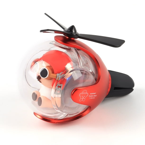 Ambientador personalizado De Hello Kitty con Clip De ventilación, Ambientador Para Carro En Forma De Oso, Ambientador Para Coche