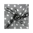 thumbnail image 4 of INSPIRAR CHIC Bufanda de Chiffon de Mujer de los años 50 con Lunares, Chal Ligero Suave y Transparente para Todas las Temporadas 63.0"x19.7" Lunares Negros y Blancos, 4 of 6