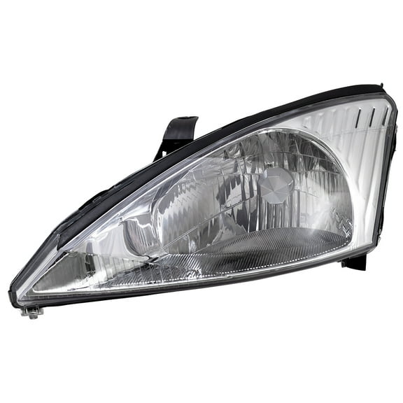 Brock Headlight for 2000-2004 Focus w/ Chrome Bezel Left 3S4Z13008CD