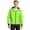 Lime Shock/Black, variant on Jst53 Embossed Hooded Wind Jacket
