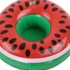thumbnail image 2 of Portavasos flotante, flotador inflable, bandeja para bebidas de cerveza, regalo de PVC (sandía), 2 of 6