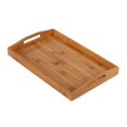 thumbnail image 4 of Bandeja de bambú perfecl Bandeja Rectangular para Servir Alimentos, 4 of 8
