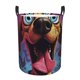 thumbnail image 1 of Fotbe Cartoon Big-Eyed Dog Cesto de Ropa con Asas, Cesto Impermeable de Gran Capacidad, Bolsa de Lavado para Dormitorio, Cesto de Ropa con Ruedas y Asas-Medium, 1 of 6