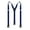 Blue, variant on Unisex Fashion Suspenders Comfortable Trendy Suspenders Party Suspenders Suitable for Various Occasion