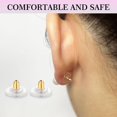 thumbnail image 3 of Pendientes de plata de ley 925 con cierre de oro de 14 quilates, 6 unidades, 3 of 9