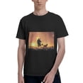 thumbnail image 1 of The Mandalorian T-shirts Graphiques pour Hommes - Col Rond à Manches Courtes Inspiré Rétro, Hauts en Coton d'Été, 1 of 8