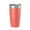 Coral, variant on East Lynn Lake Map Tumbler Travel Mug Insulated Laser Engraved Coffee Cup West Virginia 20 oz Black
