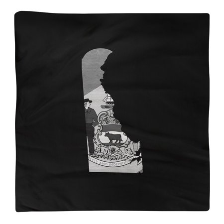 ArtVerse Delaware State Napkin Sepia 10 x 10
