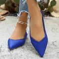 thumbnail image 4 of Wowcloth Women's Versatile Pointed Toe Flat Sandals – Comfortable Soft Sole with Low Heel and Wide Width for Casual and Spring Summer, 4 of 7