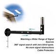 thumbnail image 4 of Kit de Montage pour Starlink, Kit de Montage d'Antenne Satellite Support Fort Adaptateur Robuste en Alliage d'Aluminium Réglable Résistant à la Rouille Flexible pour Kit Internet, 4 of 7