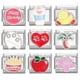 thumbnail image 3 of Y2K Sweet Pink Butterfly Love Heart Cartoon Balloon Italian Charm Links Fit 9mm Bracelet Stainless Steel DIY Making Jewelry, 3 of 5