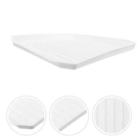 OUNONA White Silicone Bacon Cooker for Microwave Oven Multi Purpose Baking Tray