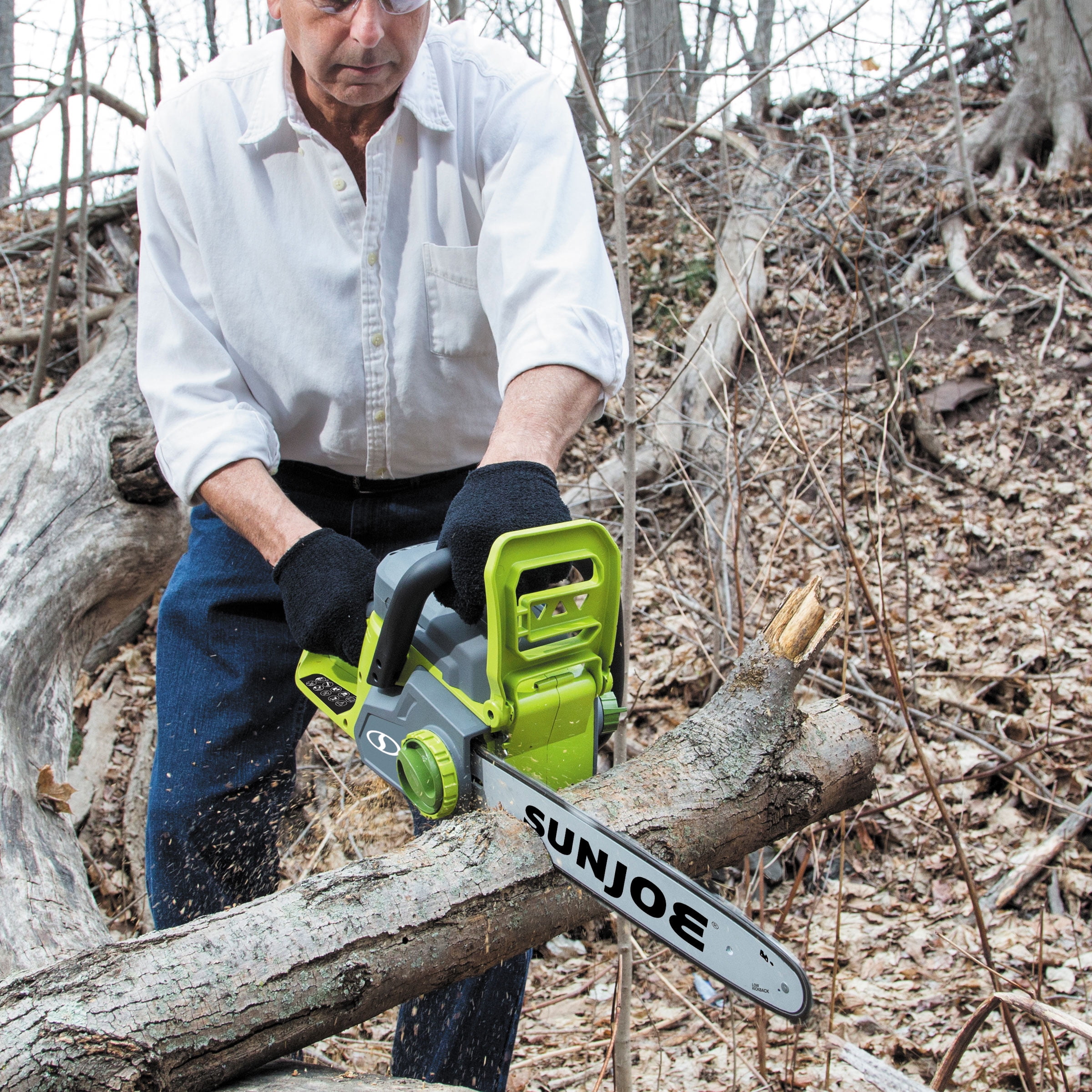 Sun joe sale 40v chainsaw