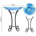 thumbnail image 2 of Bird Bath MUMTOP - Vaso para exteriores con soporte de metal (5,5 L), 2 of 6