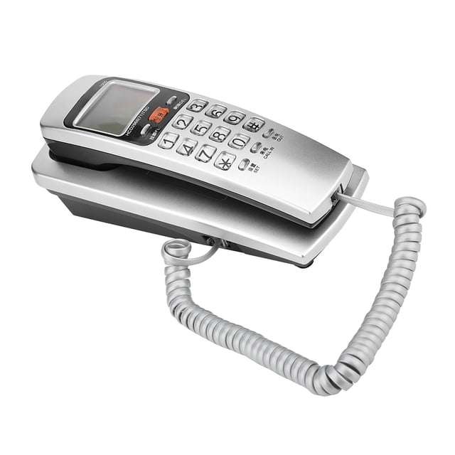 Teléfono de la Pared, Teléfono de Pared, Teléfono fijo Teléfono Con Reconcimiento de Llamadas FSK/DTMF CON DESTINO AL DESCRITORIO TELEFONO DE COMPARTIMENTO MODERNO