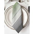 thumbnail image 2 of Cloth Napkins Set of 2 - 20x20 Inches, Sage Green Gray Ombre Washable Reusable Table Napkins, Vintage Country Wooden Soft & Absortbent Dining Napkin for Party Wedding Hotel Restaurant, 2 of 8