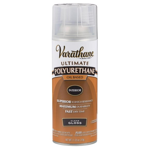6 Pc, Varathane Ultimate Gloss Clear Oil-Based Polyurethane 11.25 Oz