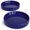 Blue-2pc, variant on Set Of 2 Ceramic Quiche Tart Pans, 9.5 Inch Fluted Pie Dishes for Quiche Lorraine And Chicken Pot Pie