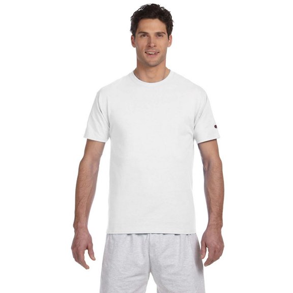 Champion Men's Tagless Short Sleeve Cotton T-Shirt T525C