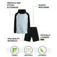 thumbnail image 2 of RBX Boys Sweatsuit Set - 2 Piece Performance Fleece Hoodie Sweatshirt and Sweat Shorts (4-12), 2 of 7