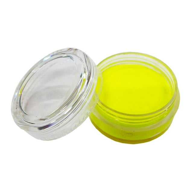 simhoa Face Paint Professional Cosmetics Fluorescence Based Face Paint Stage Face Color yellow