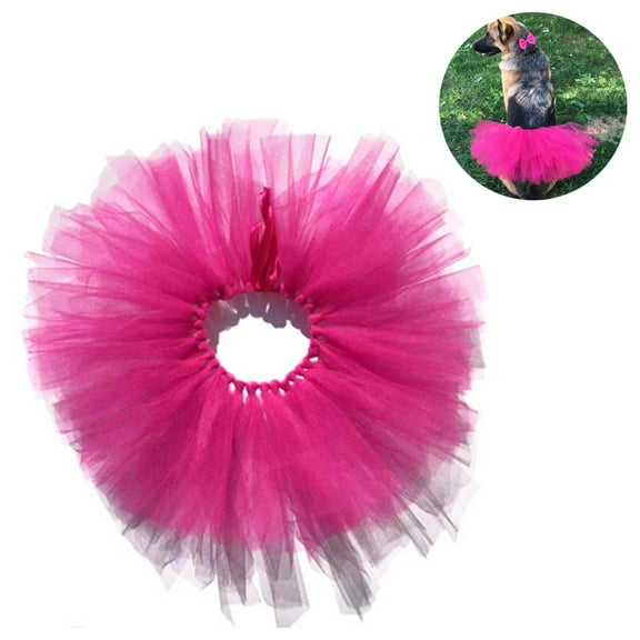 Pet Dog Cat Costume Tutu Outfit Animal Party Tulle Skirt Clothing