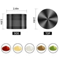 thumbnail image 5 of Grinder 2.5 in. (Black) Steel Kitchenware, 5 of 6