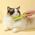 thumbnail image 4 of ACDANC 2Pcs Cat Brush,Abs Dog Hair Brush,Cat Brush for Shedding,Green,4X6", 4 of 5