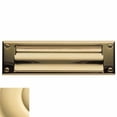 thumbnail image 7 of Baldwin 10 in x 3 Brass Mail Slot, 7 of 7