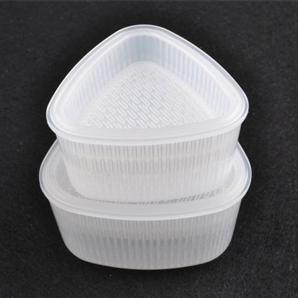FUTUREORYY 6pcs Onigiri Mould White PP Onigiri Making Mold for Cooking and Meal Preparation
