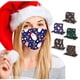 thumbnail image 1 of 50PCS Mascarillas desechables navideñas de 3 capas Mascarilla de papel transpirable para adultos con lindos diseños de dibujos animados impresos Rojo Verde, 1 of 5