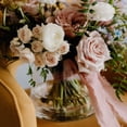 thumbnail image 4 of Cintas de gasa con bordes similares a la seda para hacer tú mismo, para invitaciones de boda, ramo de tela de 4 cm x 5 m, decoración navideña, envoltura de regalos, 4 of 5