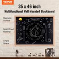 thumbnail image 2 of STAWAY 35"x46" Rustic Wood Framed Chalkboard - Premium Magnetic Wall Sign for Weddings, Restaurants, & Events - Smooth Writing & Easy Clean, 2 of 8