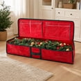 thumbnail image 4 of Qwtwty Large Capacity Christmas Tree Storage Bag, Heavy Duty Waterproof Storage Container with Reinforced Handles, Zippers and Wide Opening for Xmas Trees, 4 of 7