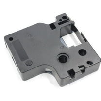 Compatible Label Tape Cartridge for Dymo 53713 - Black on White