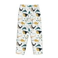 thumbnail image 5 of Goofa Cute Whale Printed Soft Pajama Pants for Women, Wide Leg Comfy Casual Lounge Yoga Pants-Medium, 5 of 9